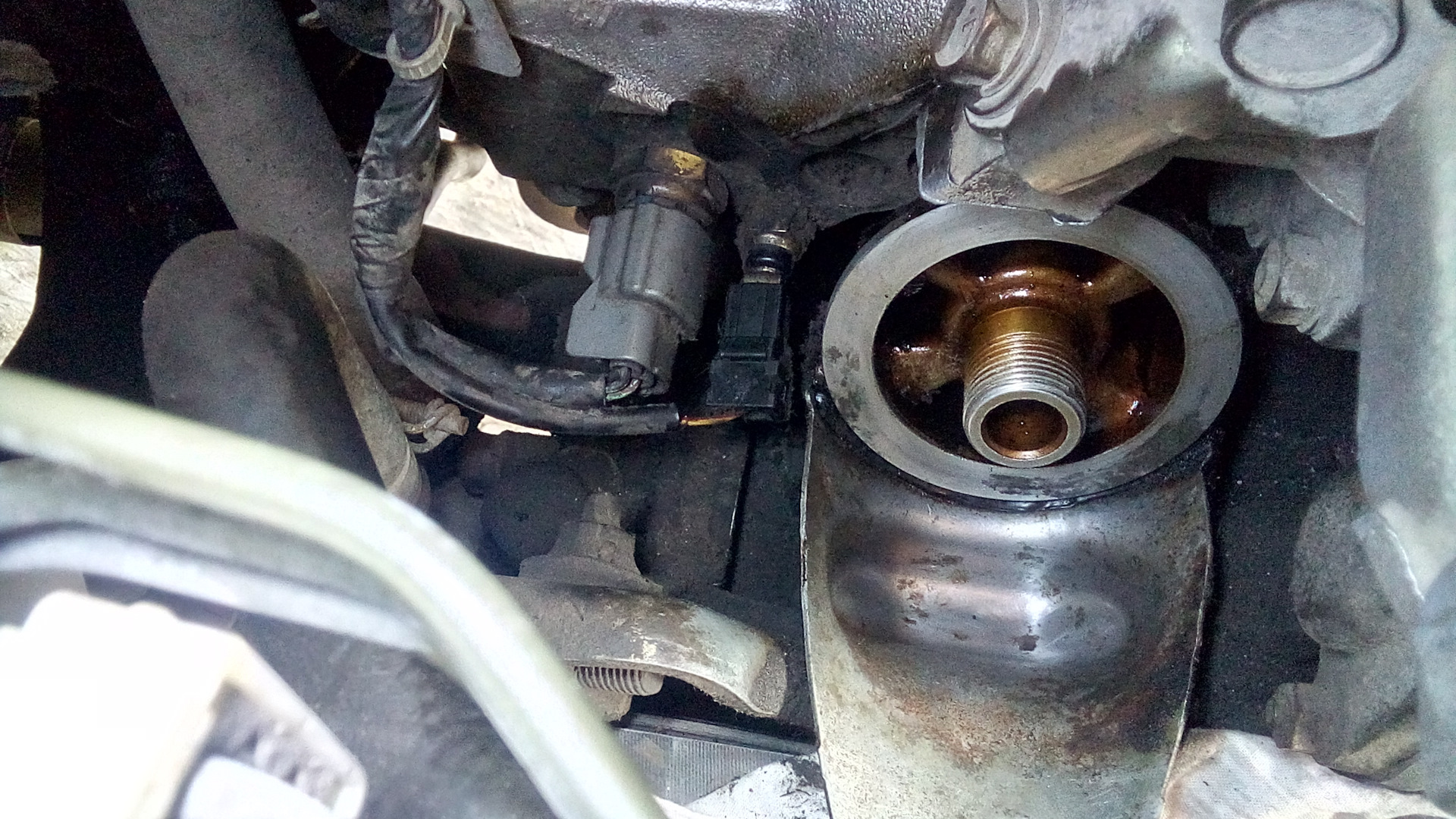 Замена ДД или просто датчика детонации - Nissan Bassara, 2,4 л, 2000 года своими