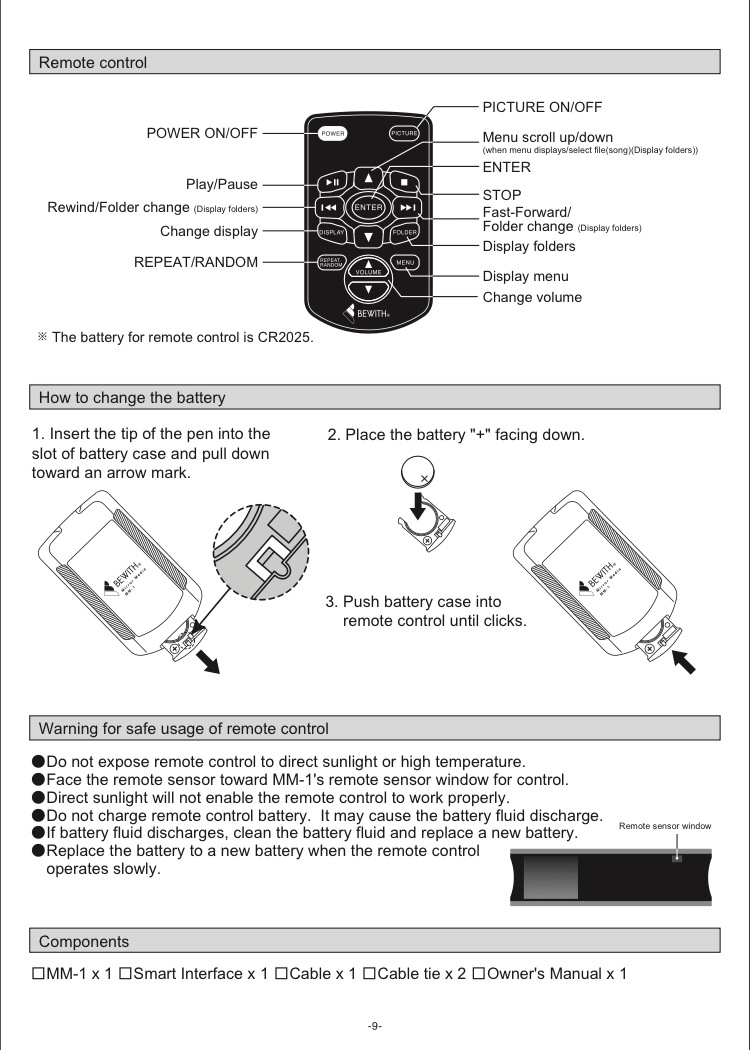 Bewith Mm1 Owner S Manual Drive2