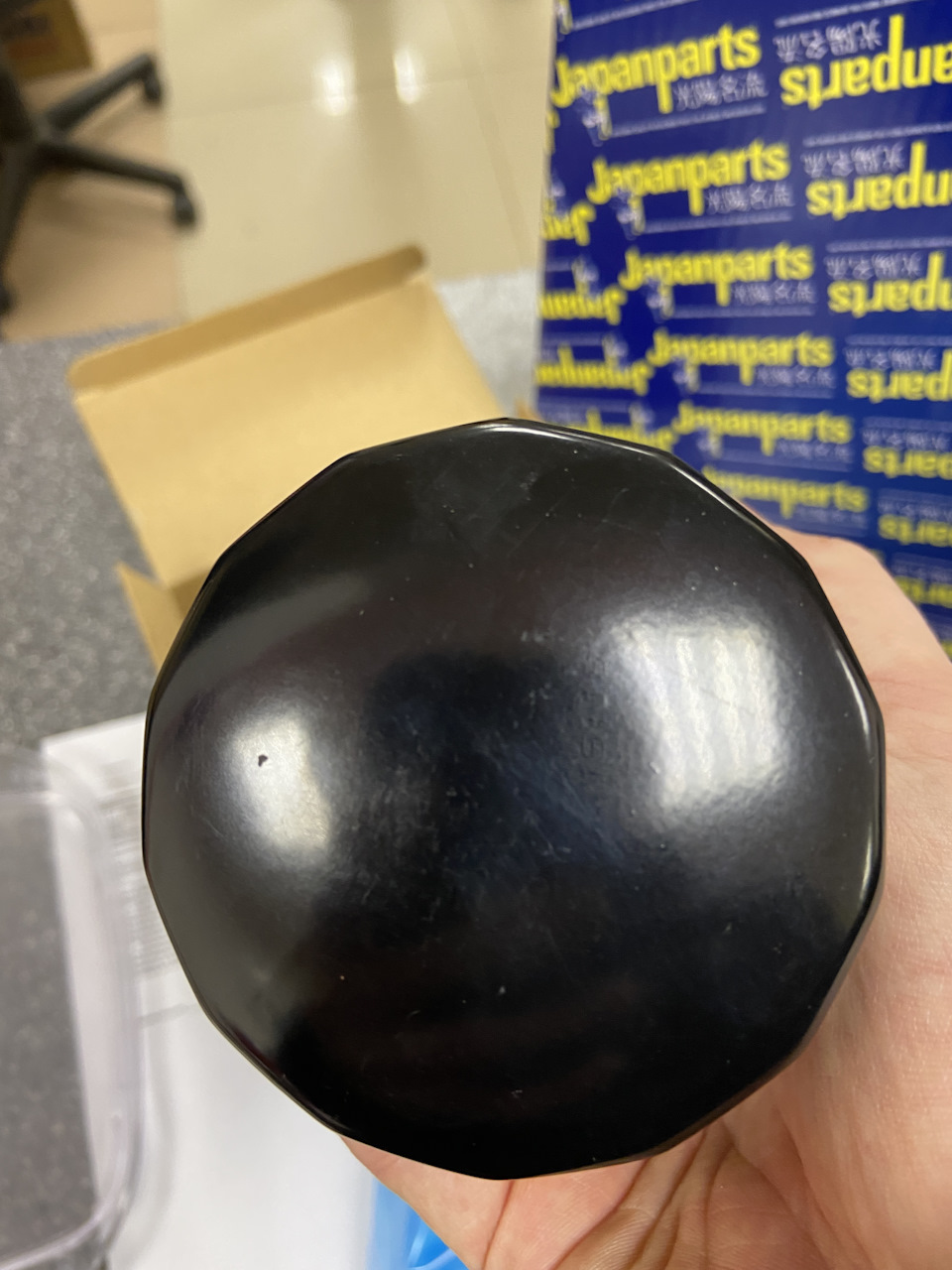 Поддельный масляный фильтр vag 06j115561B — Skoda Octavia A5 Mk2, 1,8 л ...