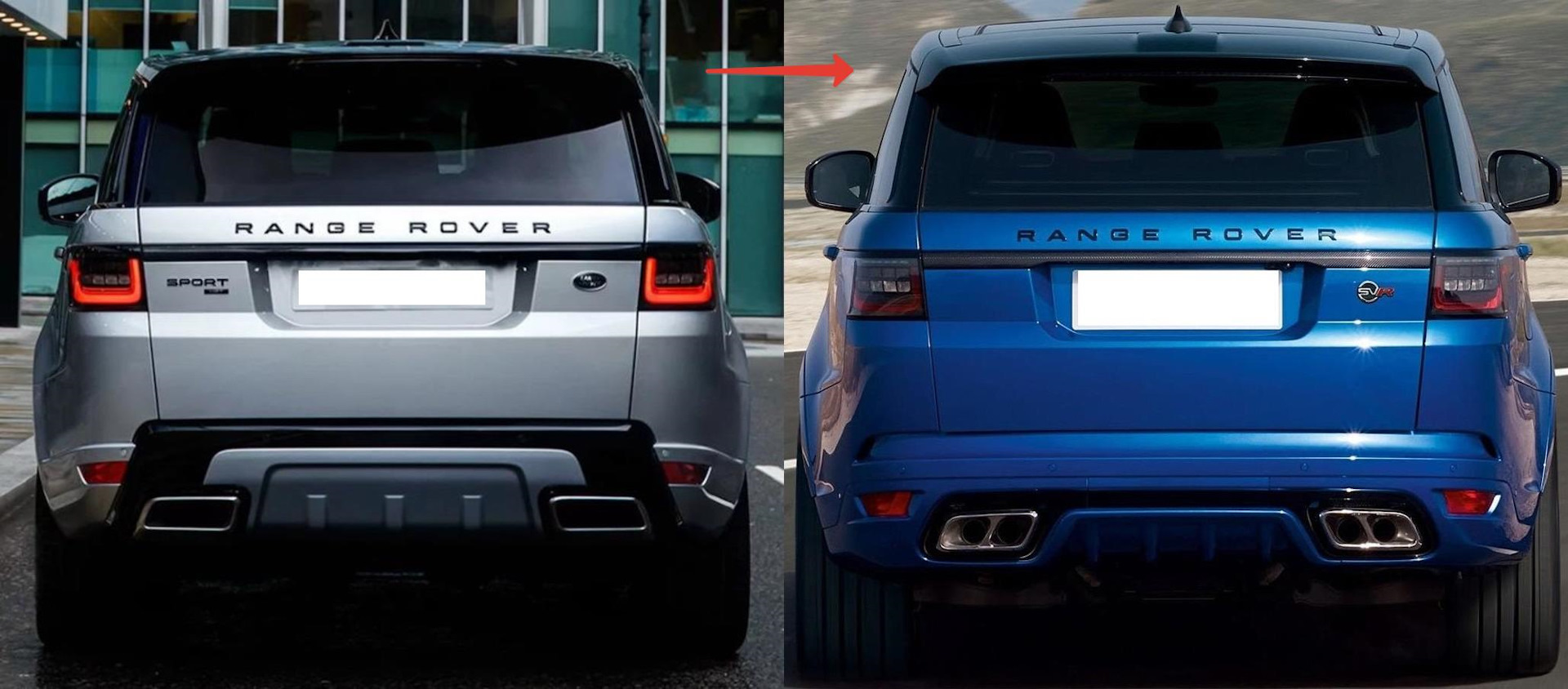 Range rover рестайлинг отличия