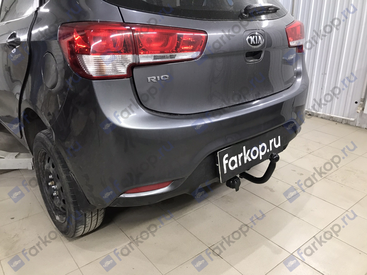 Установили фаркоп для Kia Rio — Farkop.ru на DRIVE2