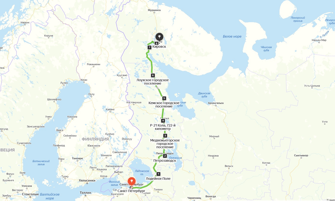 Санкт петербург хибины. Трасса р-21 «кола» на Кольский полуостров. От Москвы до Кольского полуострова. Маршруты по Кольскому на машине. Расстояние от Питера до Кольского полуострова.