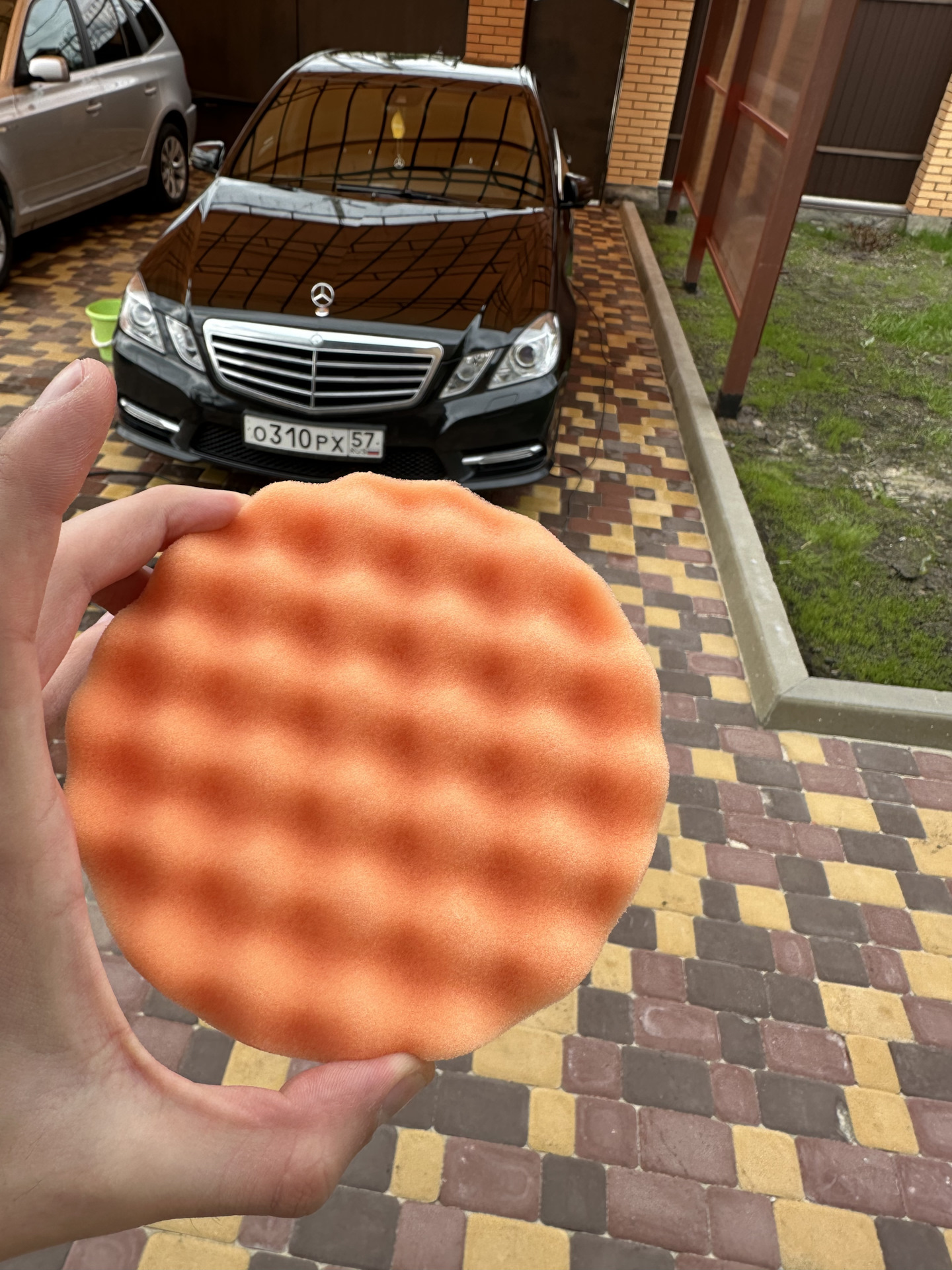 Легкая полировка. Нанесение твердого воска. — Mercedes-Benz E-class ...