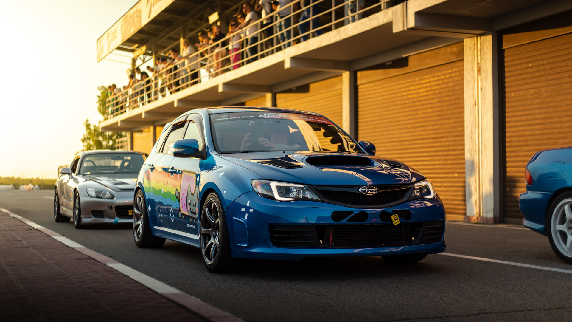 Subaru Impreza WRX STI (GV/GR) 2.5 бензиновый 2008 | Time Attack на DRIVE2