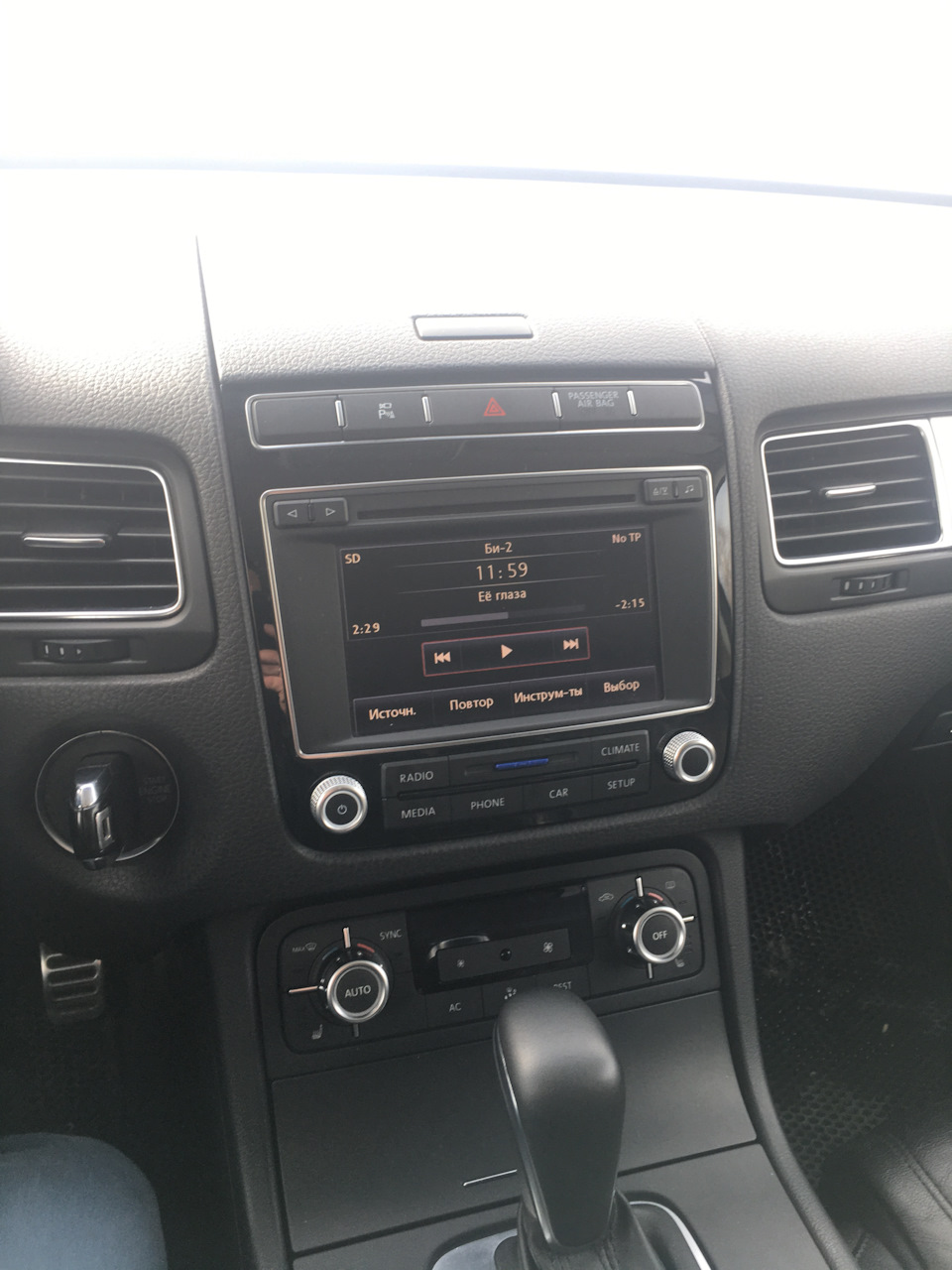 Ретрофит rcd550 в rcd550))) — Volkswagen Touareg (2G), 3,6 л, 2011 года |  автозвук | DRIVE2