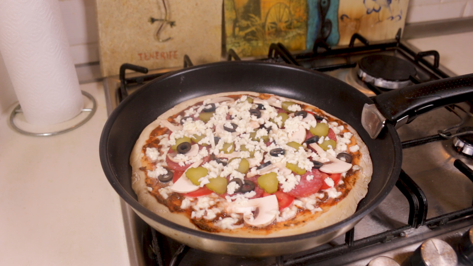 видео рецепт приготовления домашней пиццы фото 102