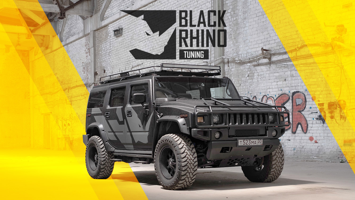 Hummer H2 6.0 бензиновый 2004 | Black Rhino™ на DRIVE2