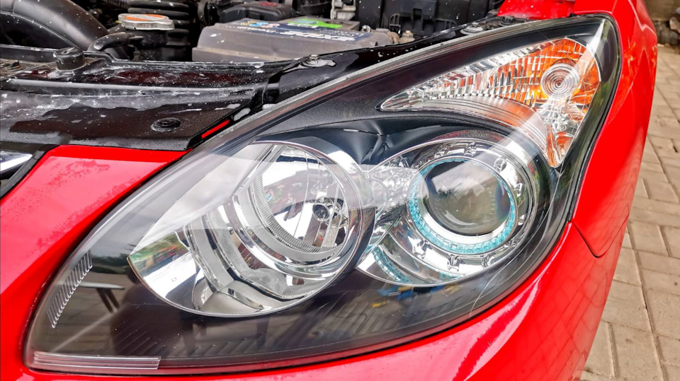 📌Полировка фар, восстановление мутных пожелтевших фар на 🚙 автомобиле ...