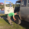 Задний мост на ниву от сузуки. AKAAAgDkGOA 100. Задний мост на ниву от сузуки фото. Задний мост на ниву от сузуки-AKAAAgDkGOA 100. картинка Задний мост на ниву от сузуки. картинка AKAAAgDkGOA 100. Всем привет.Вот по прозьбе форумчан решил написать как ходят мосты сузуки джимми.Вобщемсама установка мостов данного авто очень трудоемко так-как они уже нивовских на 15см. но я всетаки поставил и немог нарадоваться машина стала маленьким танком, ездил на 31-х форвард сафари 500 но захотелось больше. Были куплены 35-е сильвера и тут начались проблемы стало рвать передний мост поменял два редуктора и потом решил что нужно чтото по серьезней и выбор пал на самовары, чулки от уаз, корпус редуктора волга, главная пара газель, раздатка газ 69, и все стало норм уже год никаких проблем