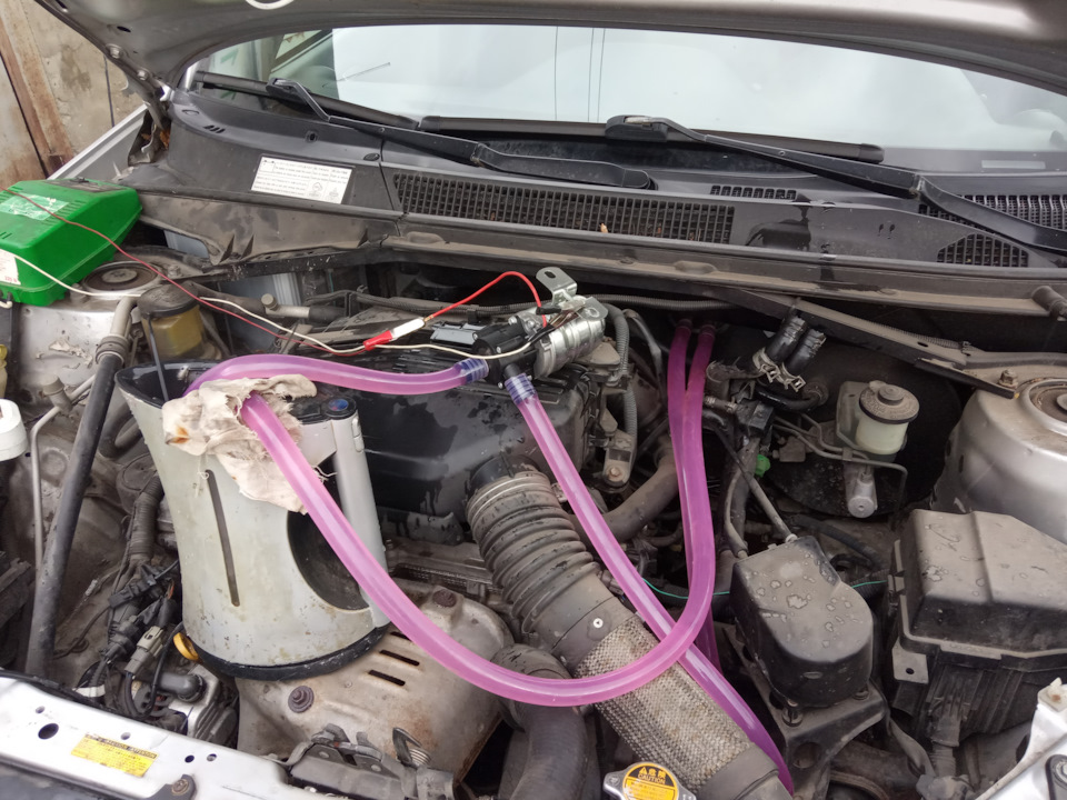 Старые песни о главном- промываем забитый радиатор печки. — Toyota RAV4 ...