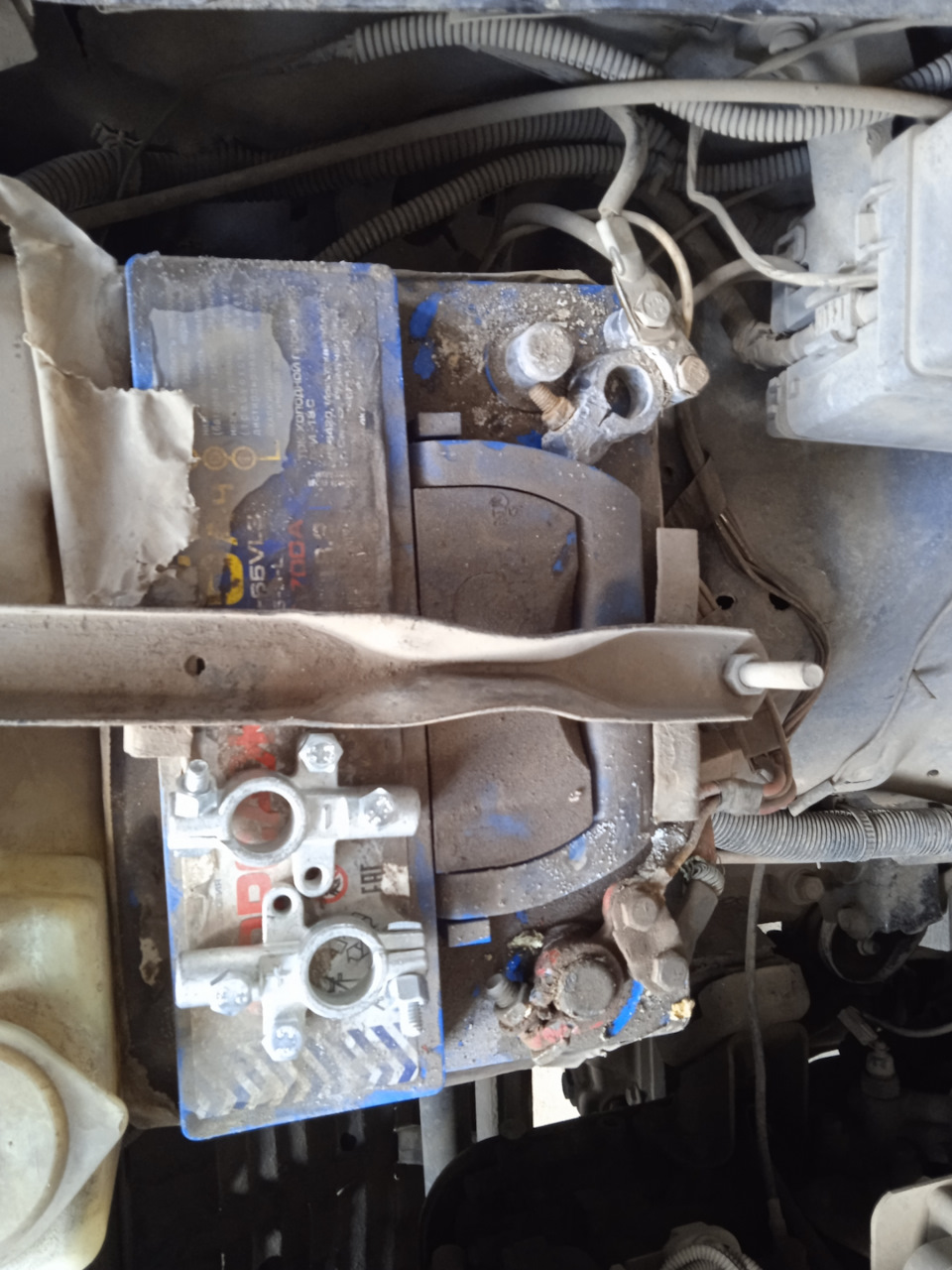 5.07.23 Замена клемм АКБ — Great Wall Deer, 2,2 л, 2005 года ...