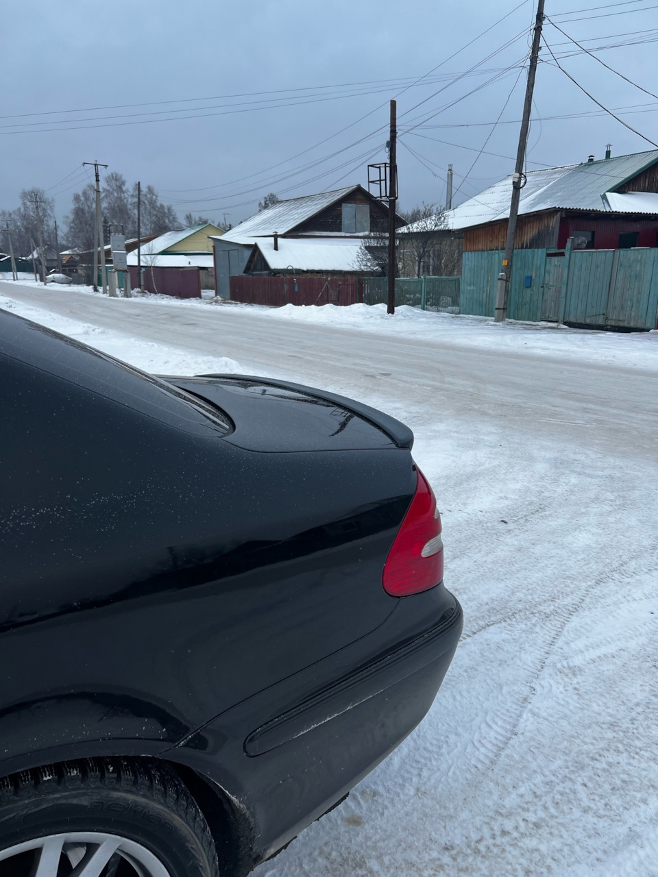 Спойллер AMG — Mercedes-Benz E-Class (W211), 3,2 л, 2003 года ...