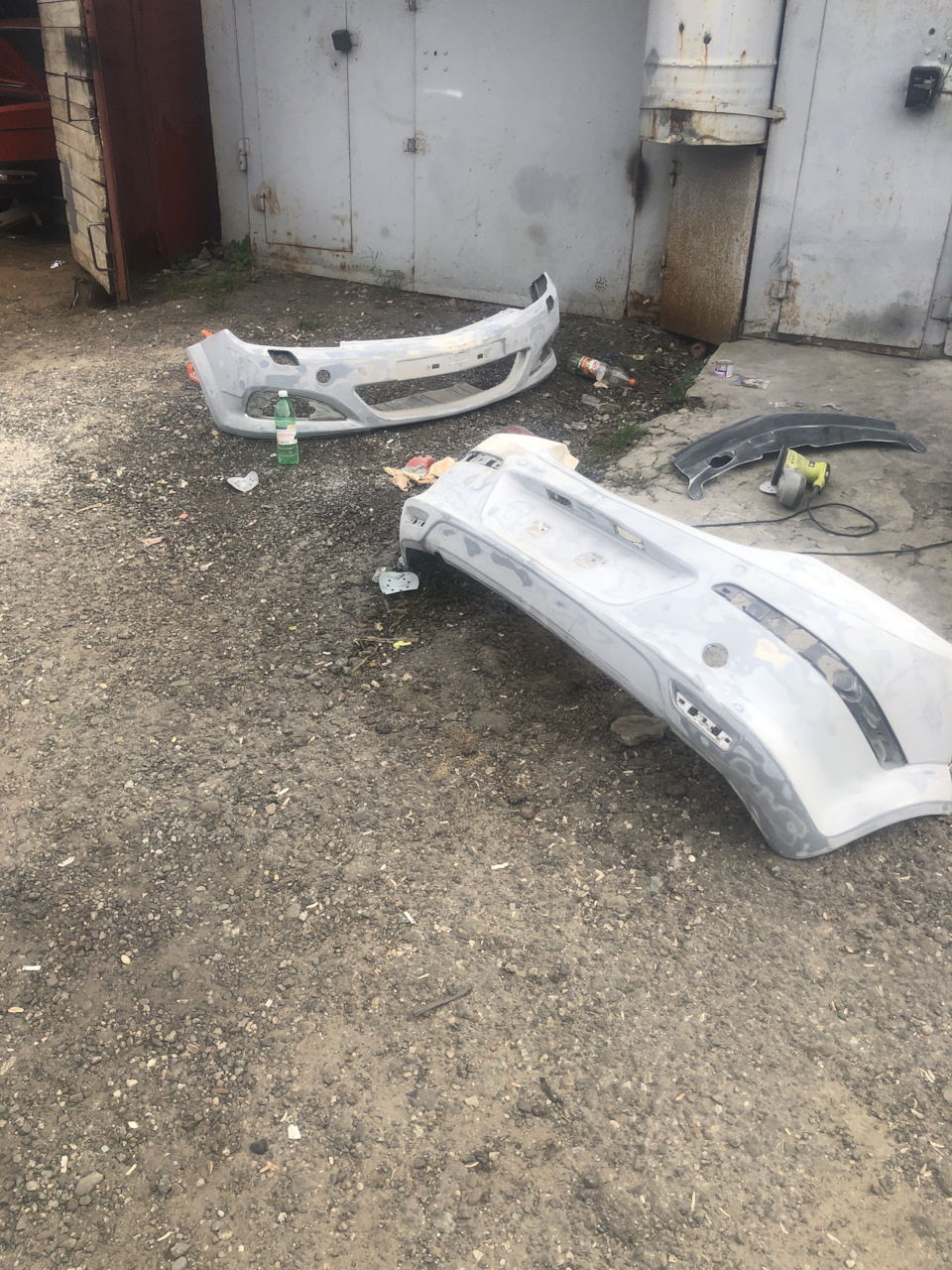 Ремонт бамперов — Opel Astra H GTC, 1,8 л, 2008 года | кузовной ремонт ...