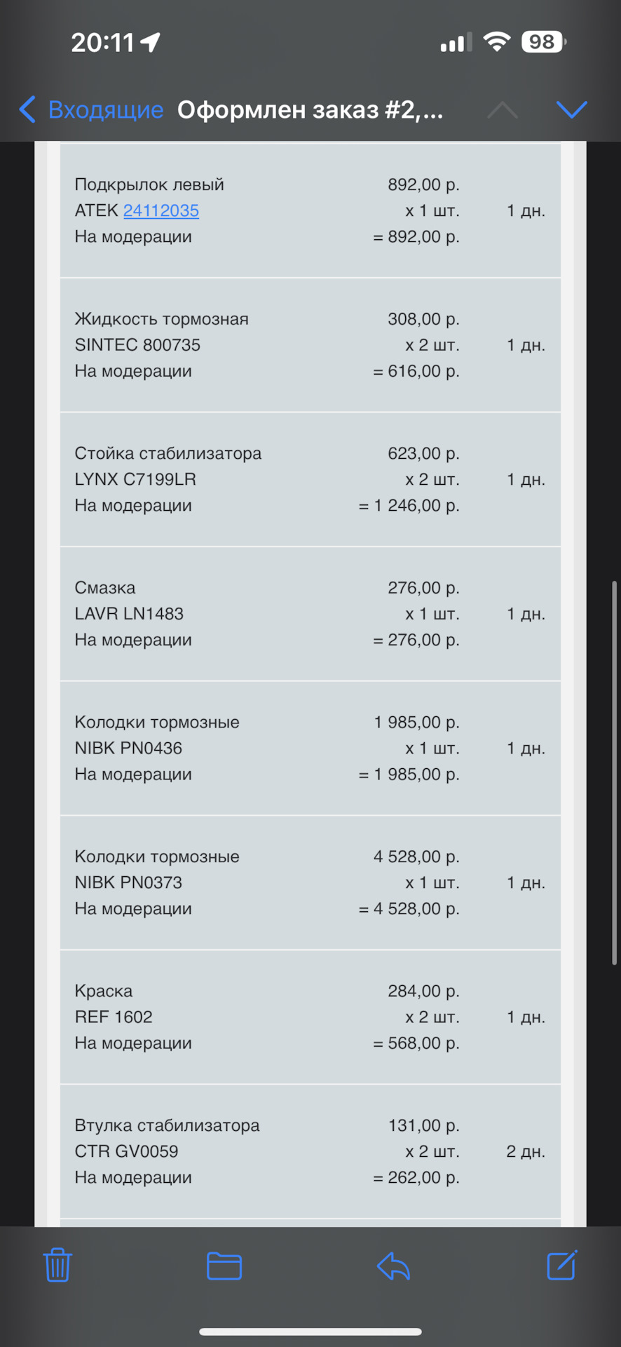 PN0373 Тормозные колодки (дисковые), передние NIBK | Запчасти на DRIVE2