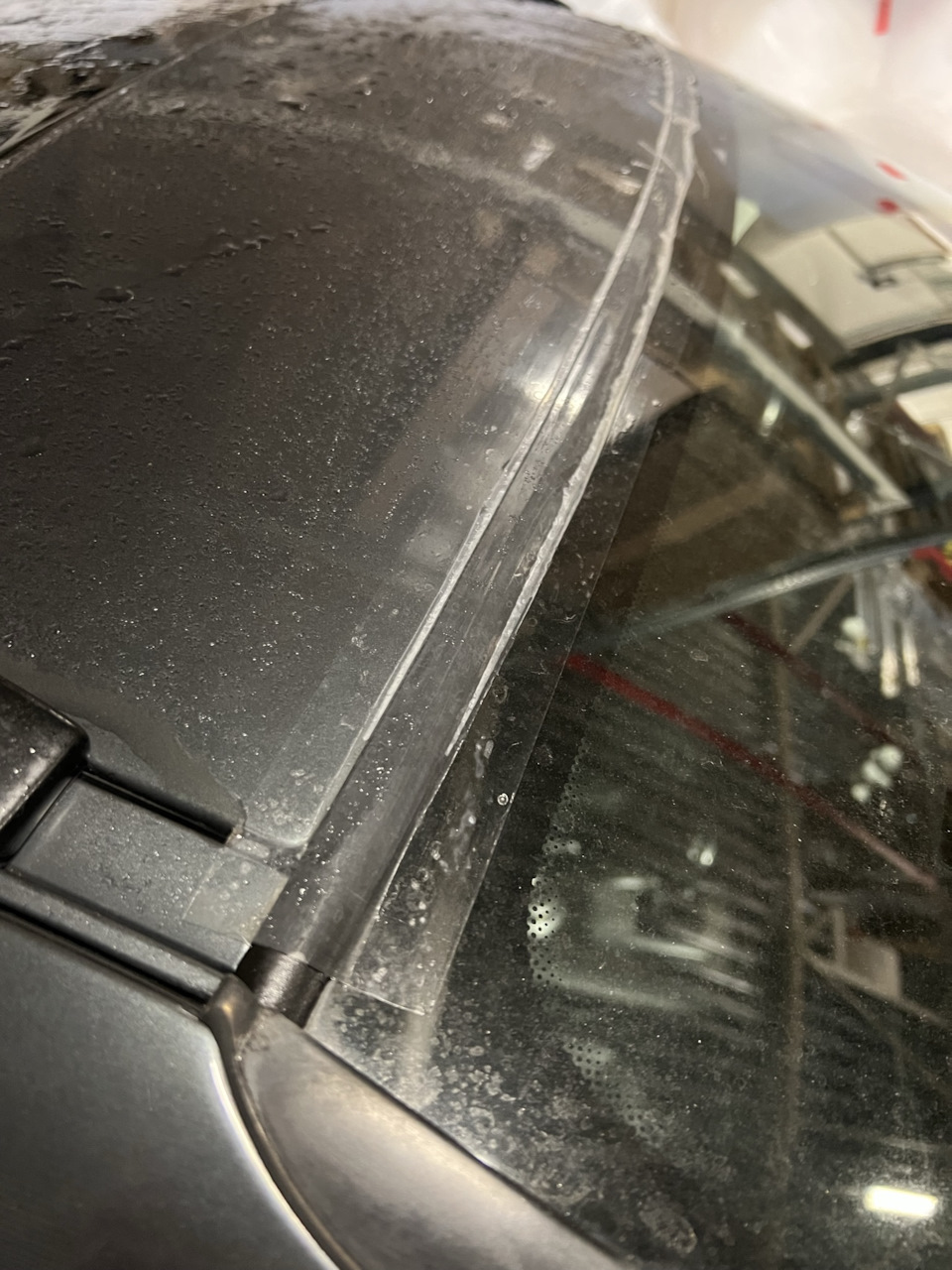 Временное решение на пару дней — BMW 5 series Touring (E61)