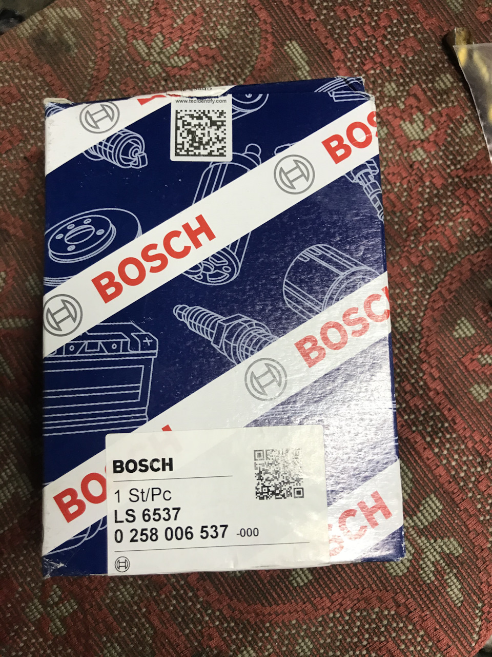 0258006537 Лямбда зонд (датчик кислорода) BOSCH | Запчасти на DRIVE2