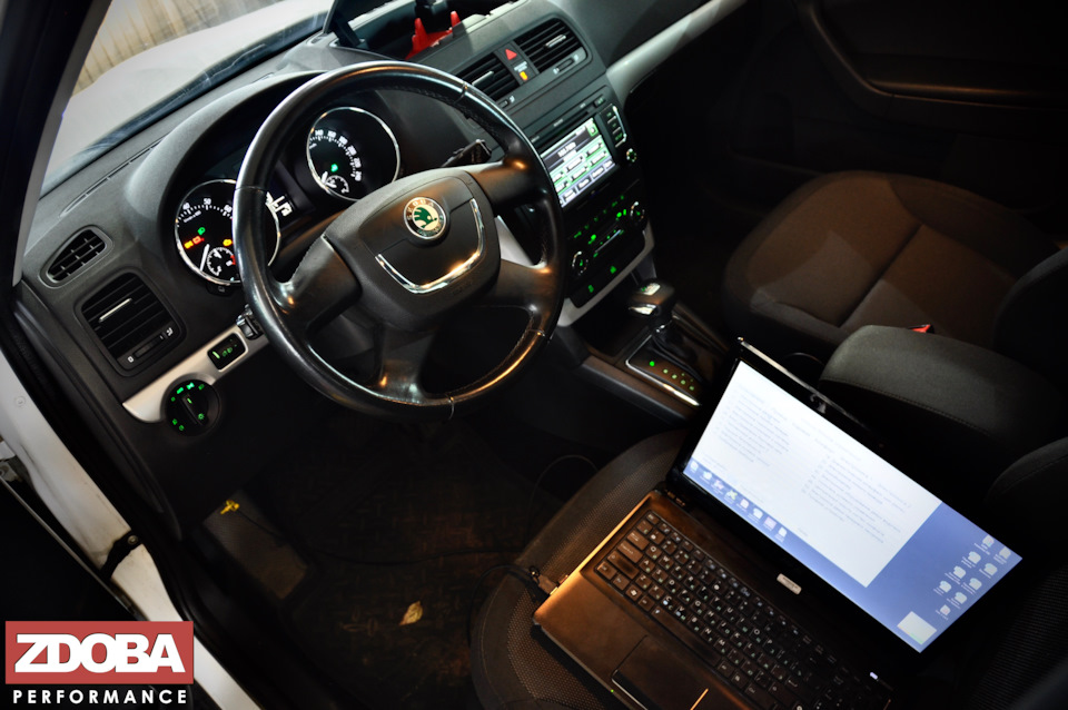 Skoda Yeti 5L 1.8 TSI 152 HP (CDAB) Замена турбины на IHI от Octavia A5 ...