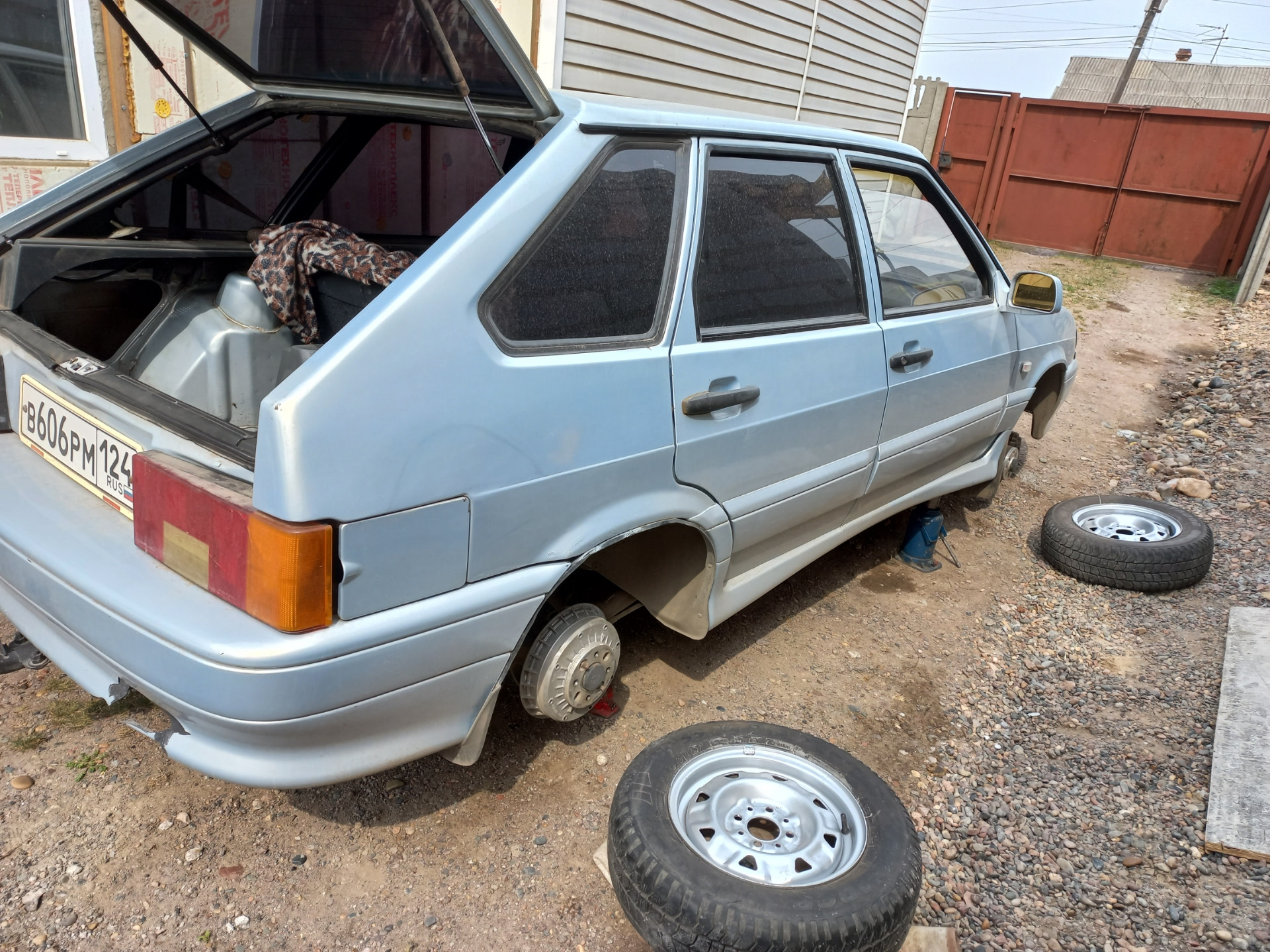 Летние колёса — Lada 2114, 1,6 л, 2005 года | шины | DRIVE2
