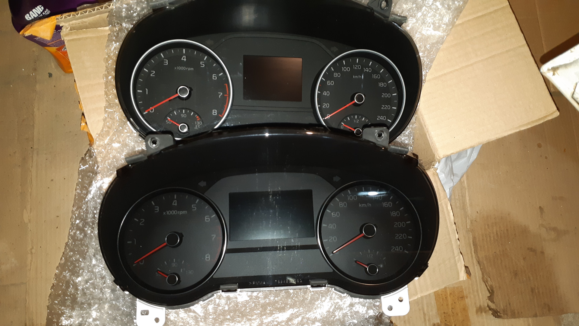 Замена приборной панели на Supervision — KIA Sportage (4G), 2 л, 2019 ...