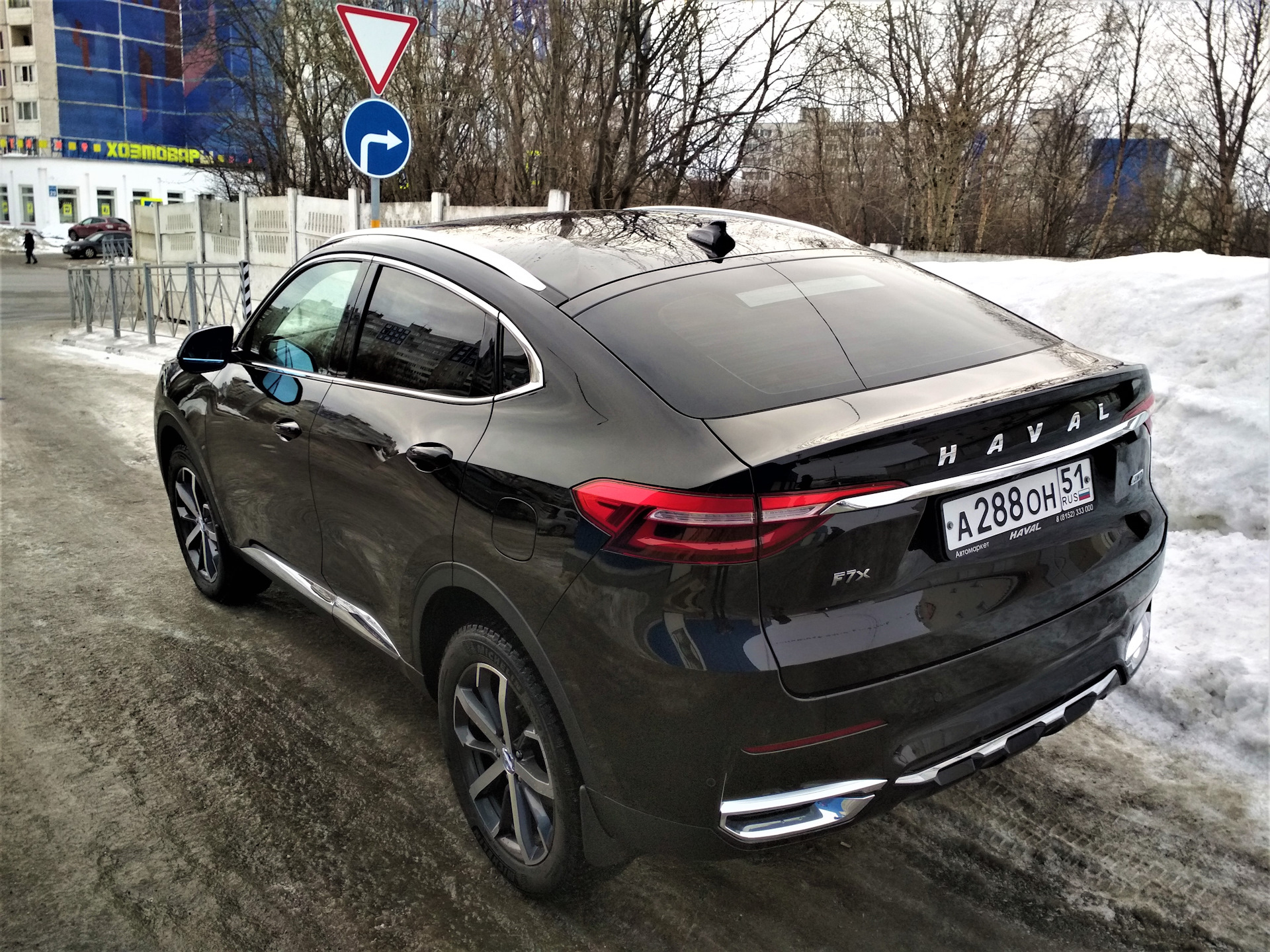 Haval f7 черный фото