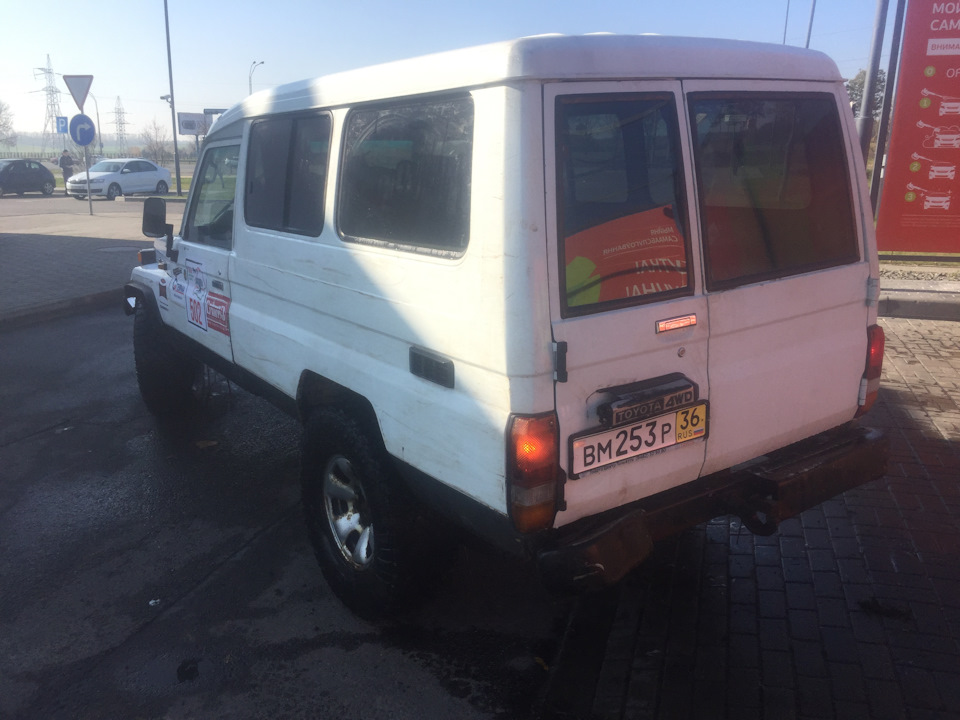 Фото в бортжурнале Toyota Land Cruiser 70