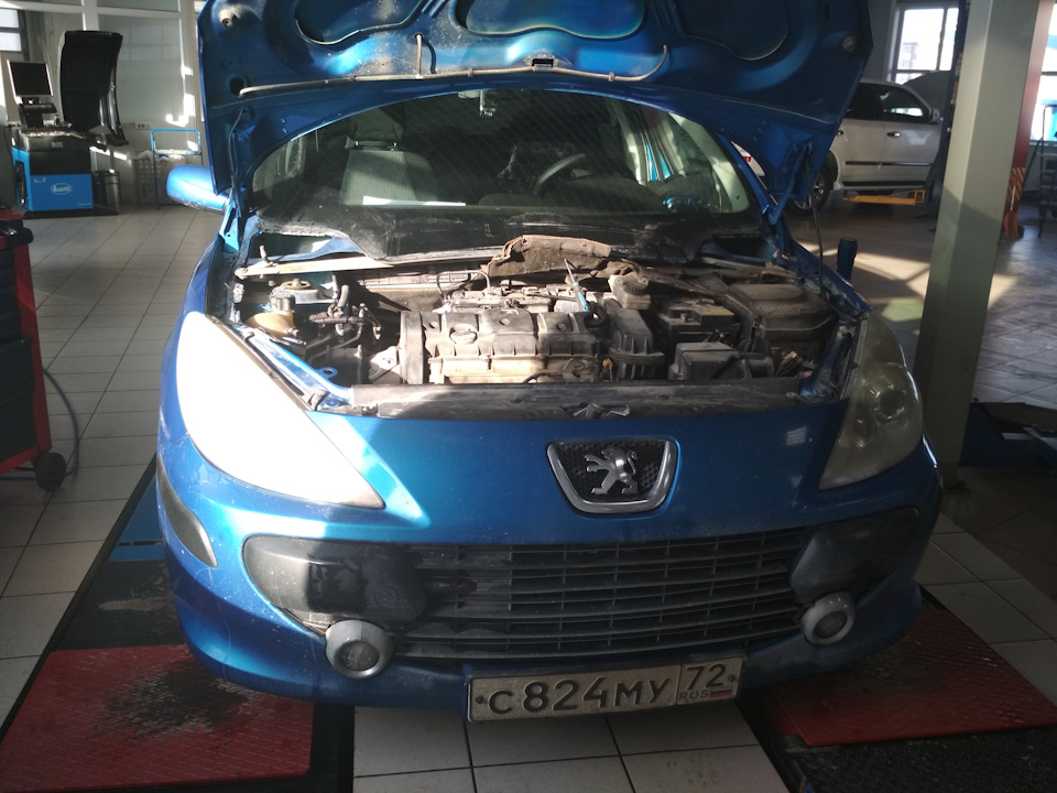 Antipollution fault часть 2 — Peugeot 307 SW, 1,6 л, 2005 года ...