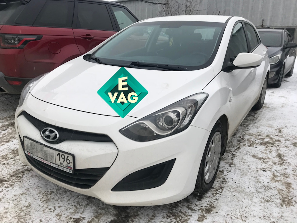 Hyundai i30 1.6 123 лс. Удаление катализатора, обновление прошивки ДВС ...