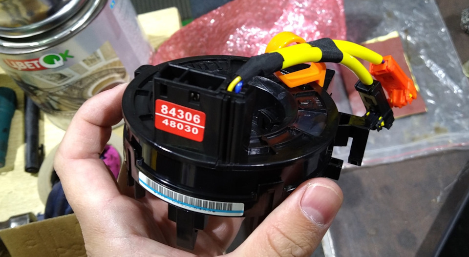 Очередная замена подрулевого шлейфа — Lexus IS II, 3,5 л, 2008 года ...