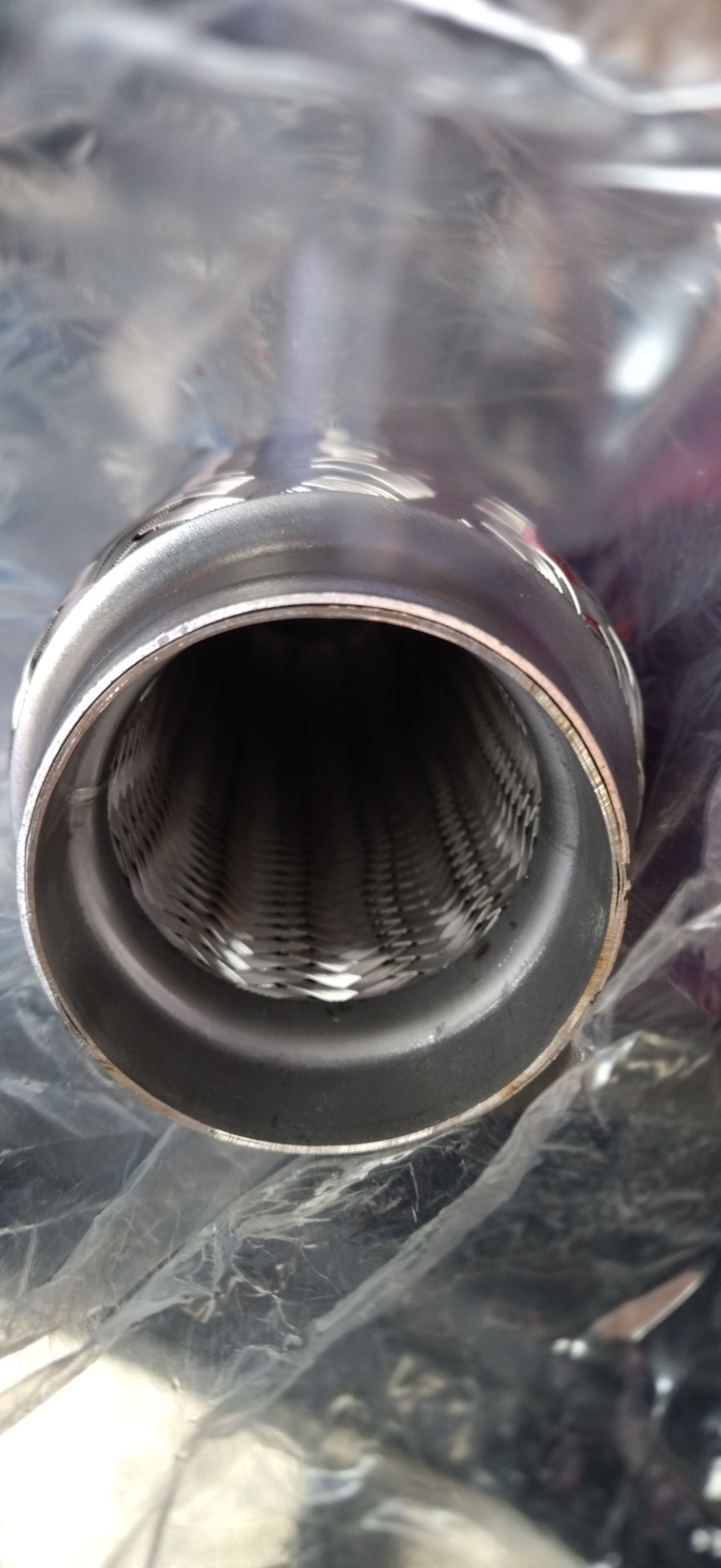 Гофра — Hyundai Tucson (JM), 2,7 л, 2008 года | поломка | DRIVE2