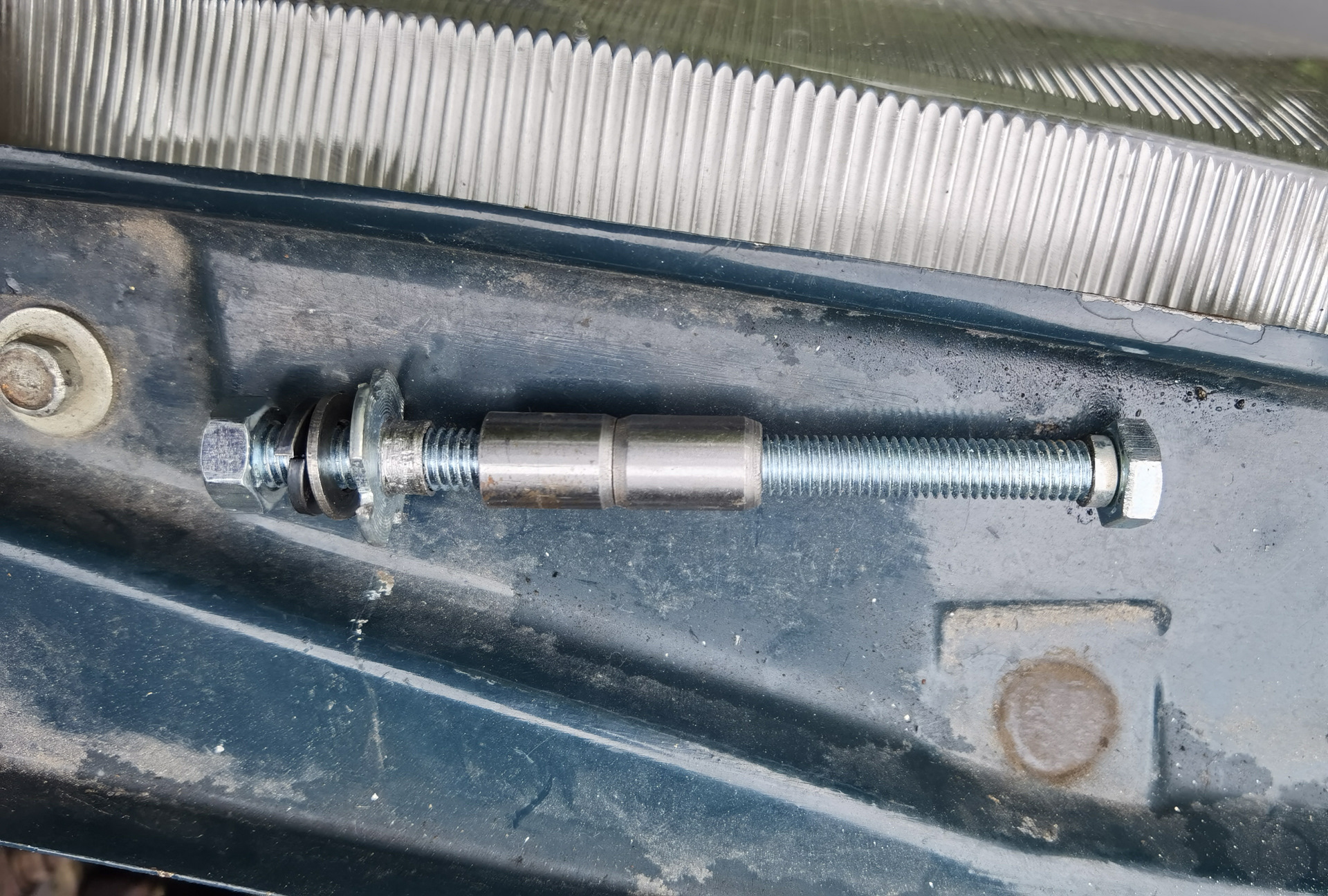 Новый генератор и многучьевой ремень — Москвич 2141, 1,7 л, 1998 года ...