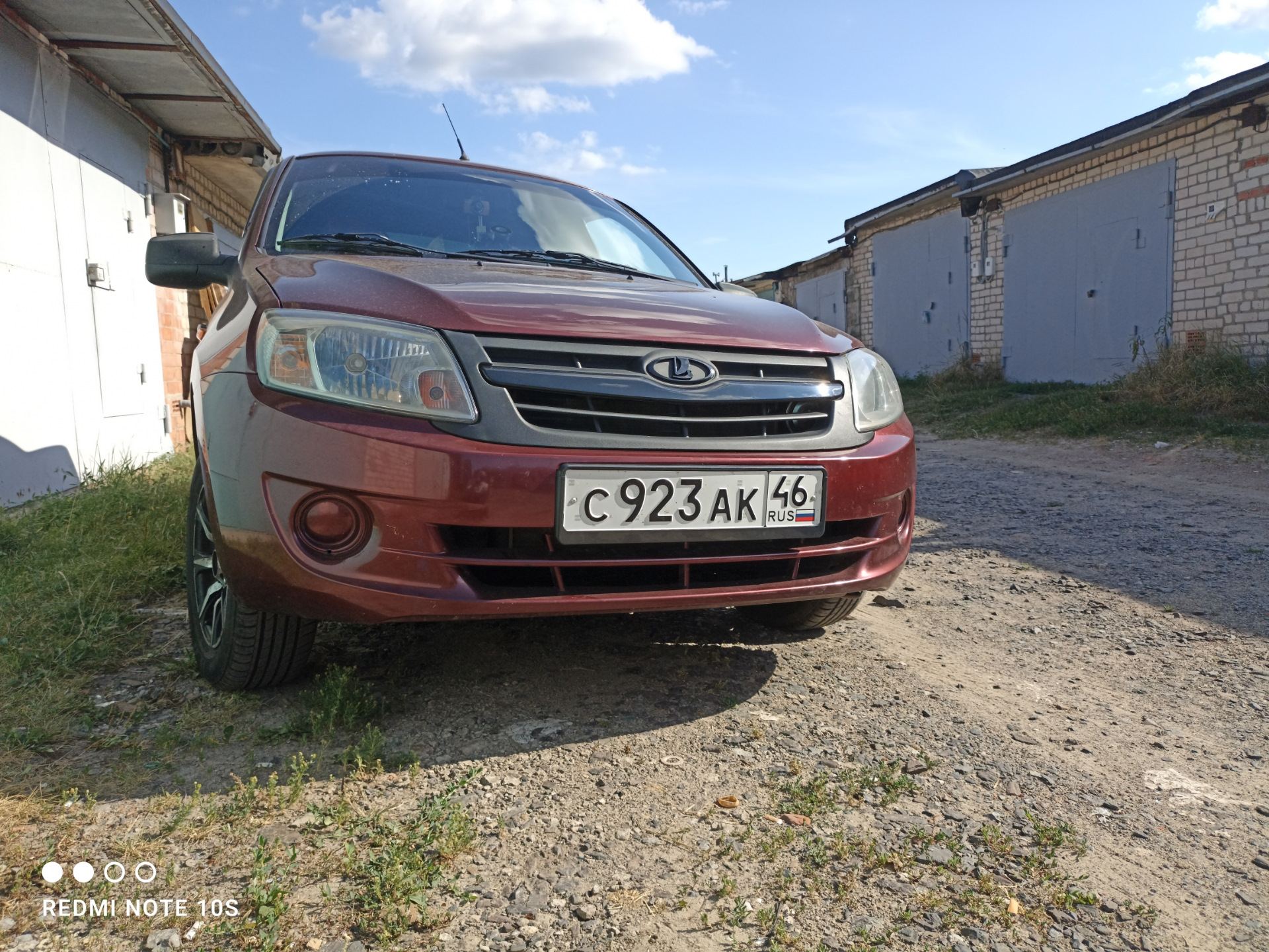 Антихром — Lada Гранта, 1,6 л, 2013 года | тюнинг | DRIVE2
