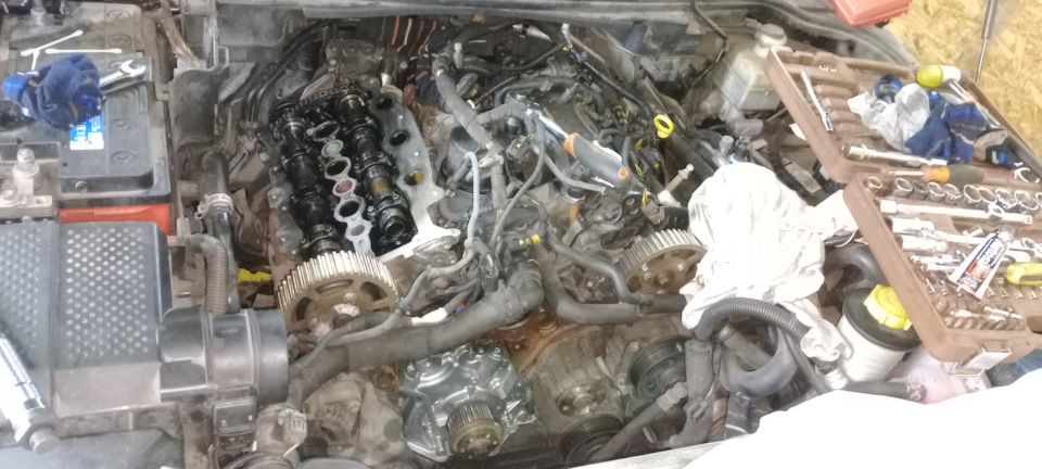 Стрекот при наборе оборотов, гидрики? — Land Rover Discovery III, 2,7 л ...