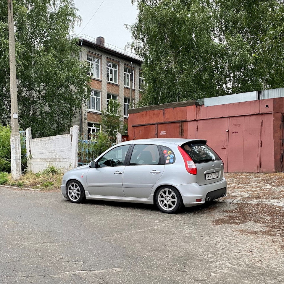 44. Перегрев в жару / комфортные поворотники — Lada Калина Спорт, 1,6 л,  2012 года | наблюдение | DRIVE2