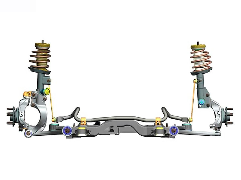 Geely atlas схема подвески