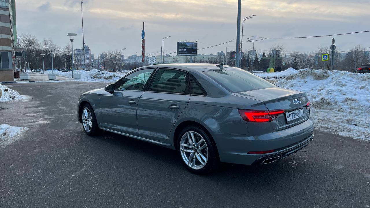 Audi A4 (B9) 2.0 бензиновый 2019 | Квант на DRIVE2