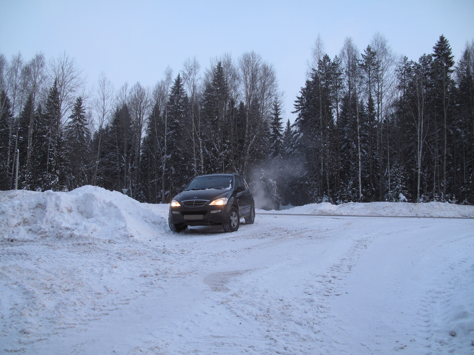 Зимовка в Глазове. Понижаем градус. Часть 1. — SsangYong Kyron, 2 л, 2010  года | путешествие | DRIVE2