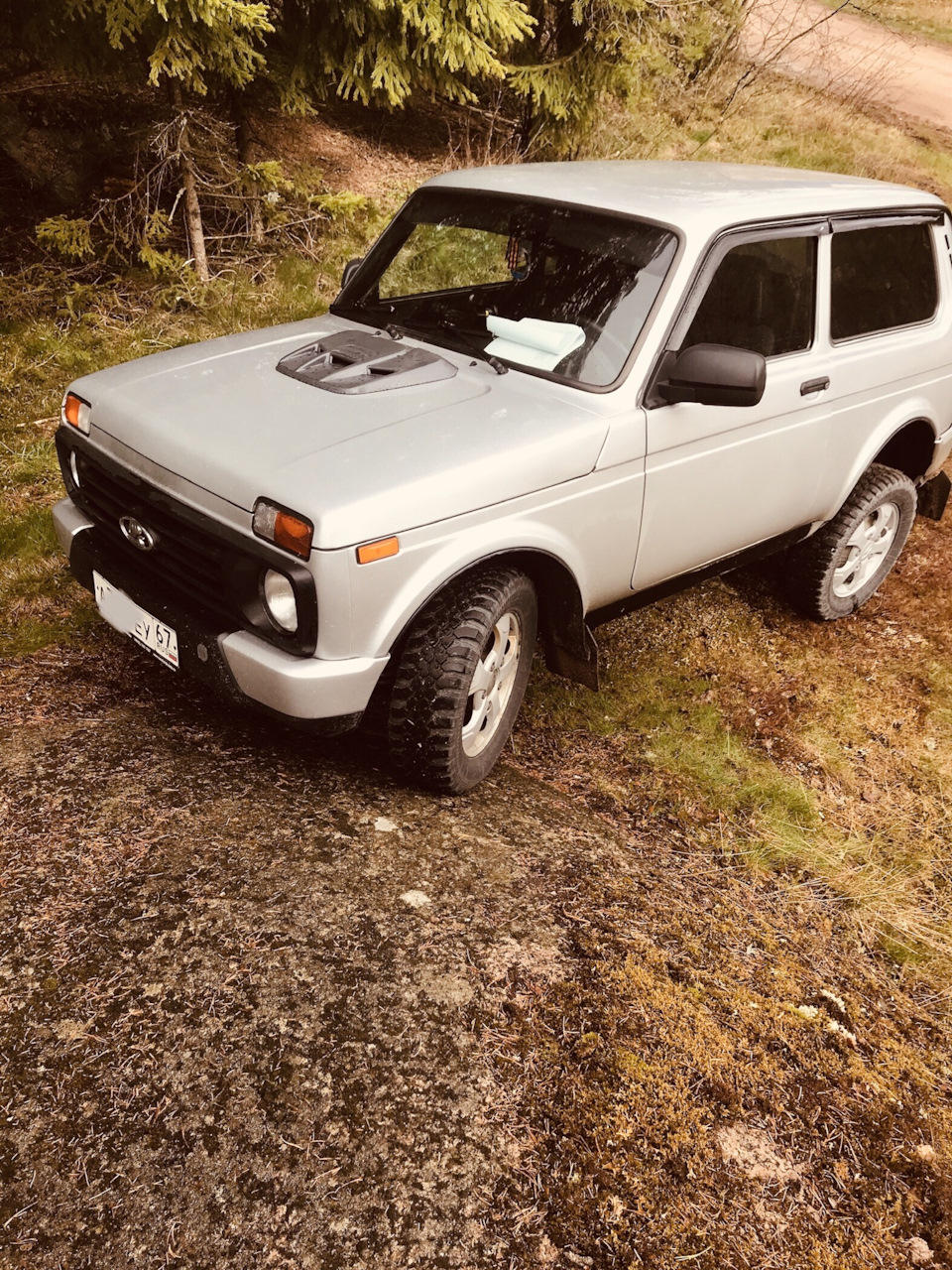 Поездка в Выборг, Ремонт в полу-полевых условиях — Lada 4x4 3D, 1,7 л, 2018  года | путешествие | DRIVE2