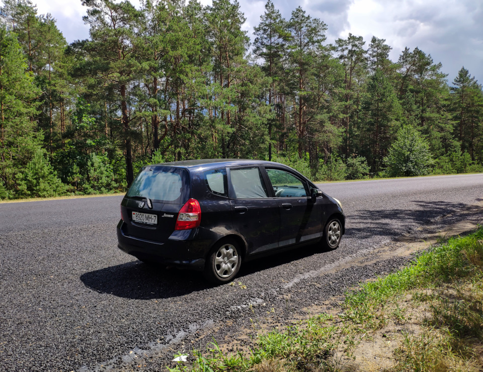 Поездка Минск-Столин и расход топлива — Honda Jazz (1G), 1,4 л., 2006 ...