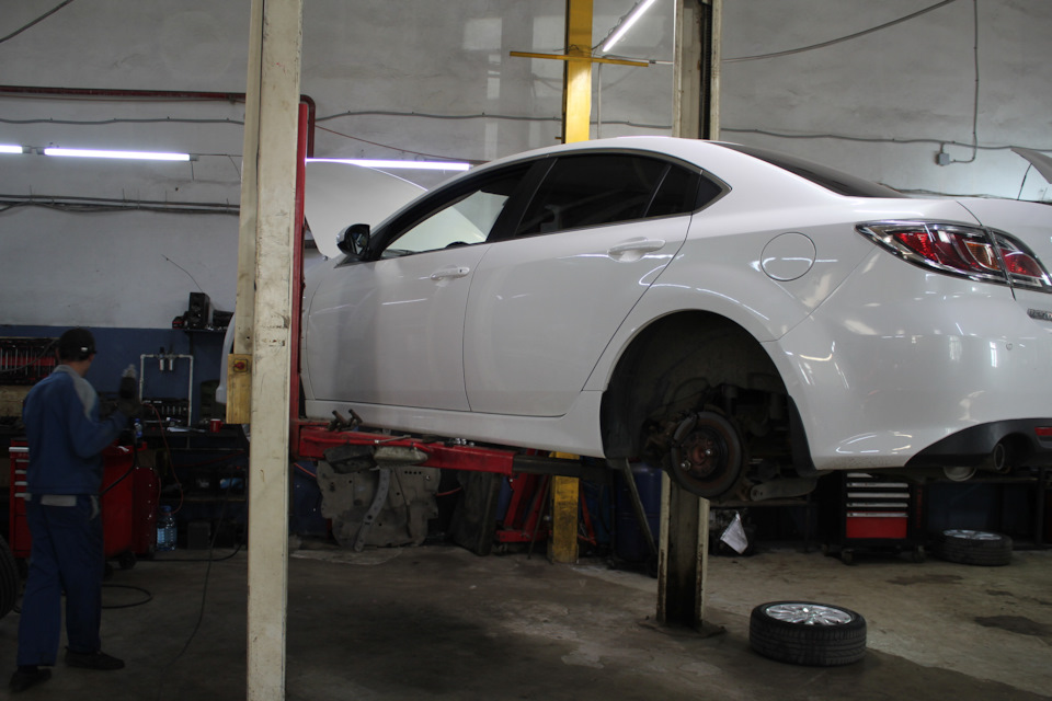 Неравномерный износ задних тормозных дисков. М6 GH — R1 автосервис на ...