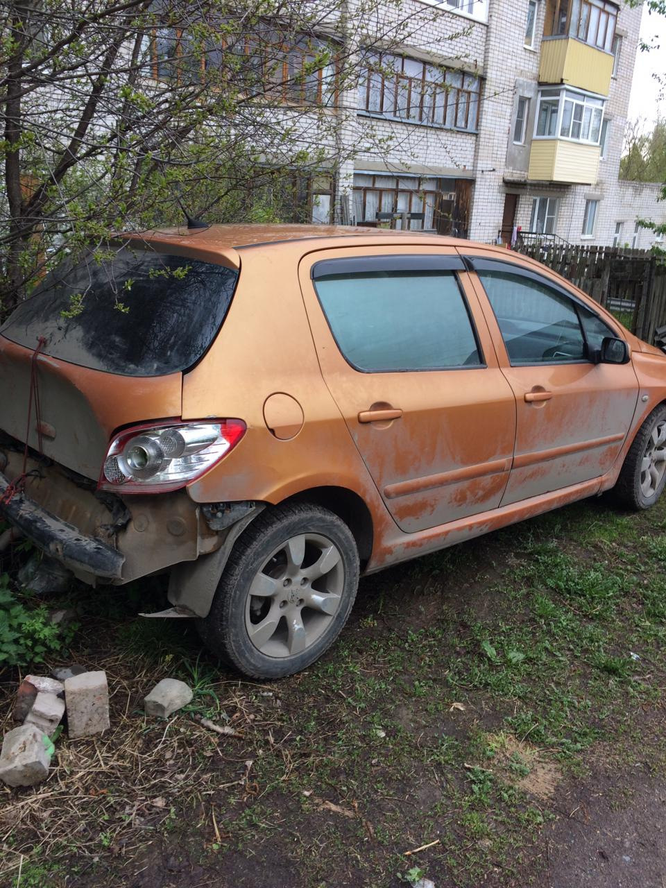 Машина продана после дтп — Peugeot 307, 1,6 л, 2006 года | продажа машины |  DRIVE2