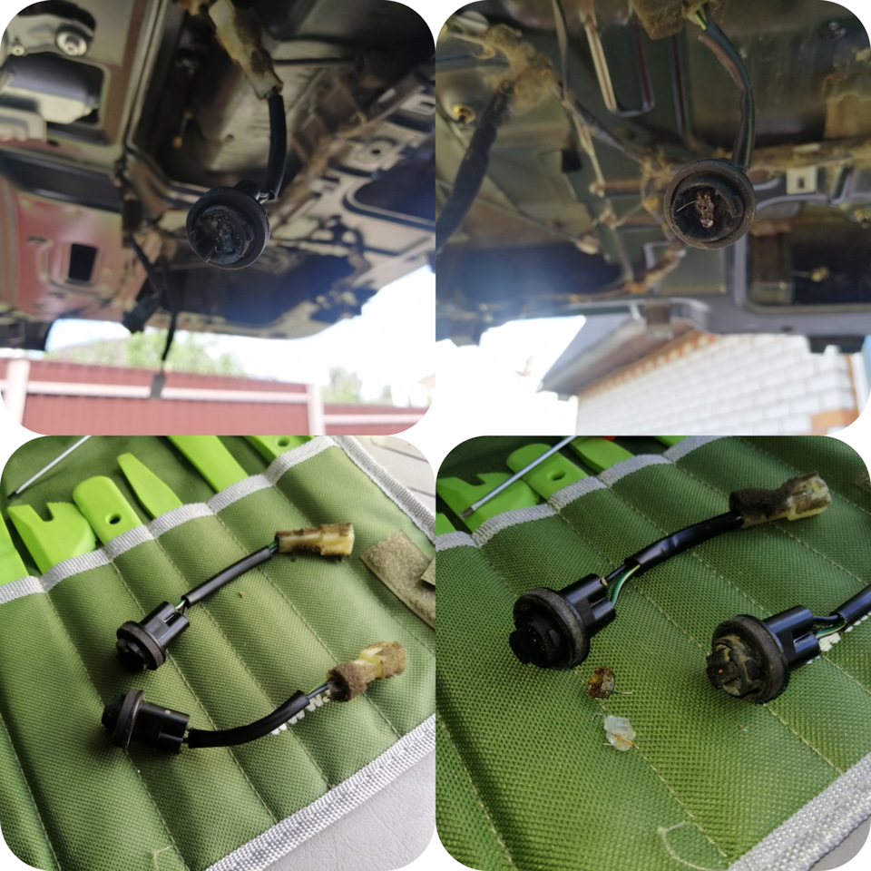 Ремонт подсветки номерного знака — Hyundai Trajet, 2 л, 2005 года ...