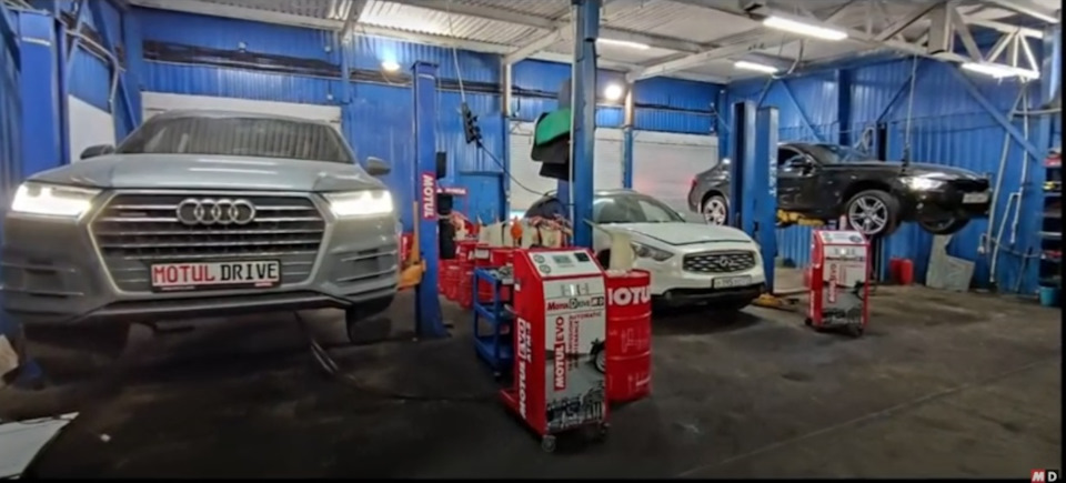 Синхронная аппаратная замена масла в АКПП Audi Q7 4m и BMW F30. ZF8HP65 ...