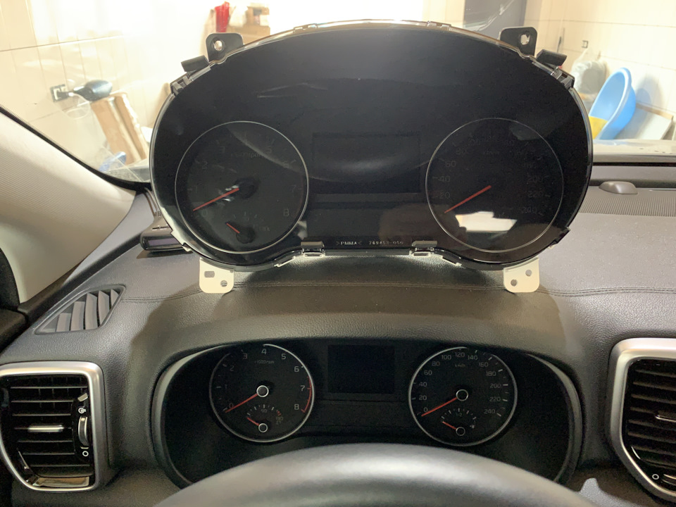 Приборная панель Supervision 4,2" — KIA Sportage (4G), 2,4 л, 2022 года ...