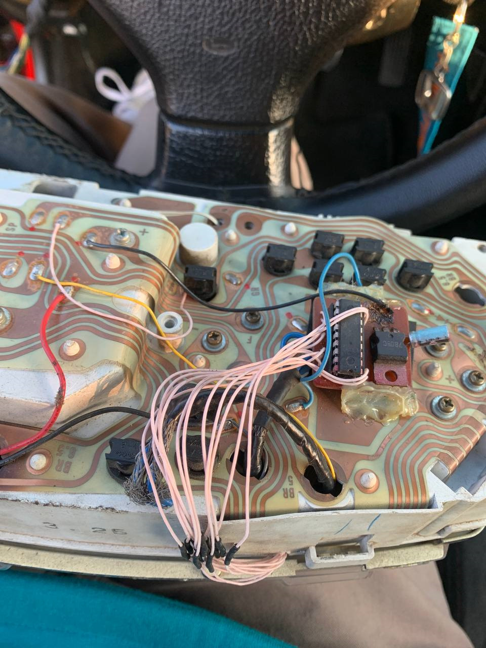 Приборная панель EG — Honda Civic Hatchback (5G), 1,6 л., 1993 года ...