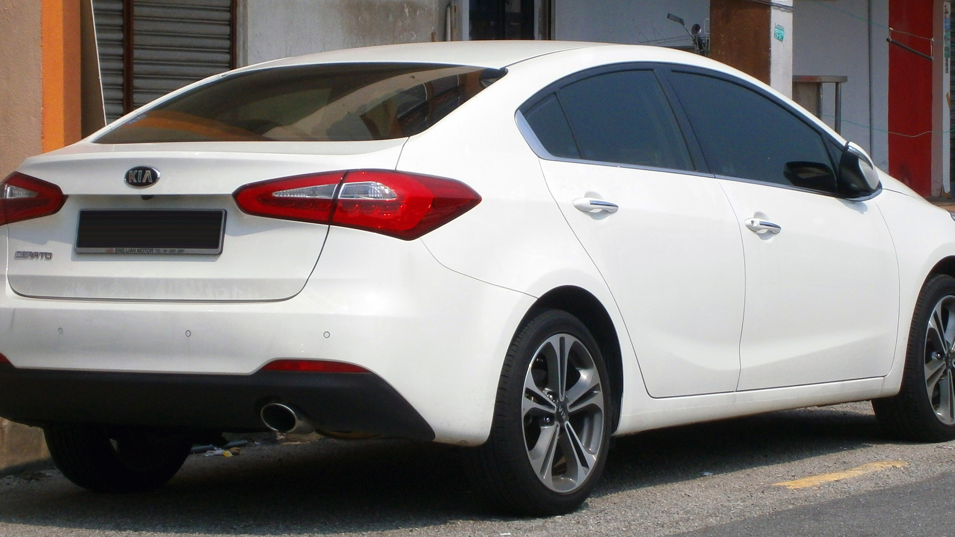 Kia Cerato 2013 белая