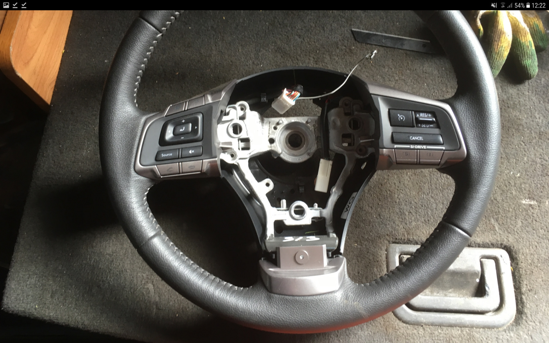 Как снять руль форестер Установка ГУ RedPower 31362 IPS - Subaru Forester (SJ), 2,5 л, 2013 года автозву