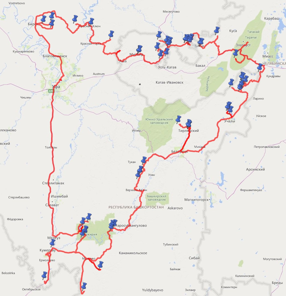 М12 трасса схема по башкирии дюртюли ачит карта план