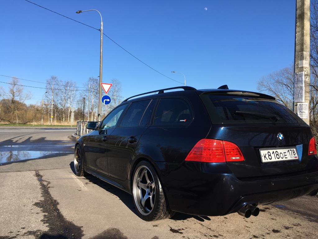 ADVAN Racing GT R19 — BMW 5 series Touring (E61), 2,5 л, 2004 года |  колёсные диски | DRIVE2