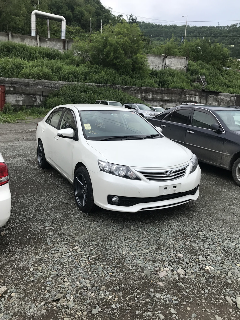 R17 8J ET30 225/50/17 — Toyota Allion (T260), 1,8 л, 2015 года | колёсные  диски | DRIVE2