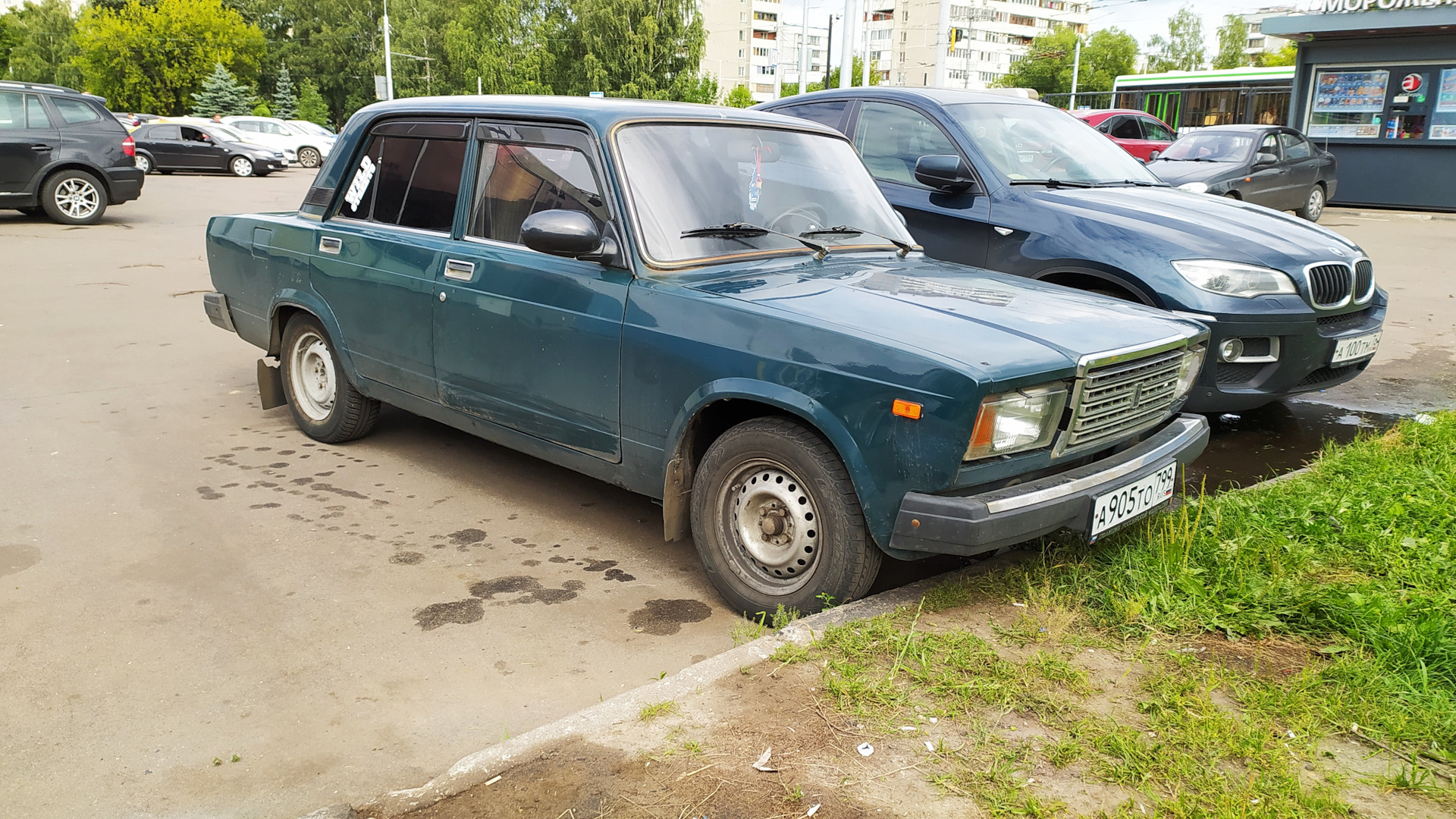 Lada 21074 1.6 бензиновый 2005 | Жаба зеленая на DRIVE2